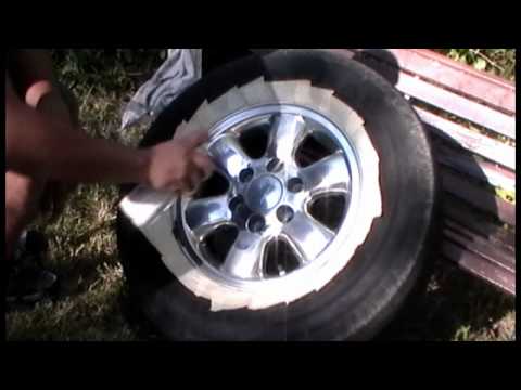 how to paint ur rims