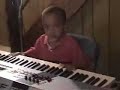J3 crunkin and funkin.Locking in with drummer Eric Jones.J3, Herbie Hancock protege...lol
