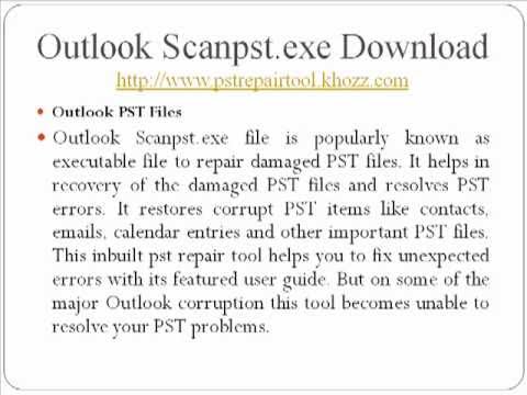 how to locate scanpst