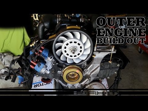 How to install the Outer Engine Components on Porsche 964