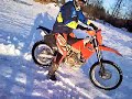 Enduro dans la neige 1