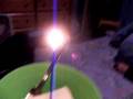 Cheesecake with a candle