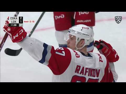 Rushan Rafikov beats Sorokin with One-Timer