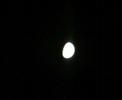 Fuochi d'artificio con luna in Trentino- Fireworks with moon
