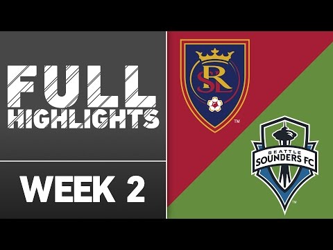 Video: HIGHLIGHTS: Real Salt Lake vs. Seattle Sounders | March 12, 2016