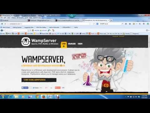how to install wordpress on windows xp