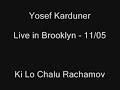 Yosef Karduner - Tismach - Live
