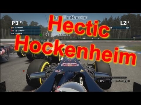 F1 - It's a 3 way podium fight in Germany! Will I win!?