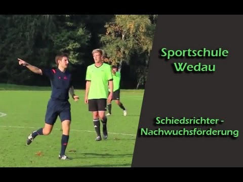 Sportschule Wedau - DFB Schiedsrichter Nachwuchsförderung 2015