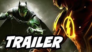 injustice 2 trailer breakdown the flash vs superman