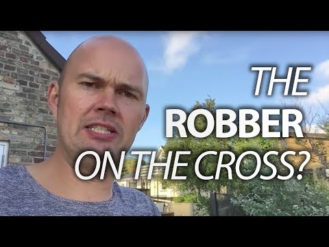 What about the robber on the cross? He did not get baptized?