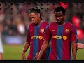 f.c.barcelona ronaldinho, deco, eto'o y rijkaard