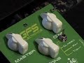 GFS Greenie Classic Overdrive guitar effects pedal demo with Gibson SG Les Paul