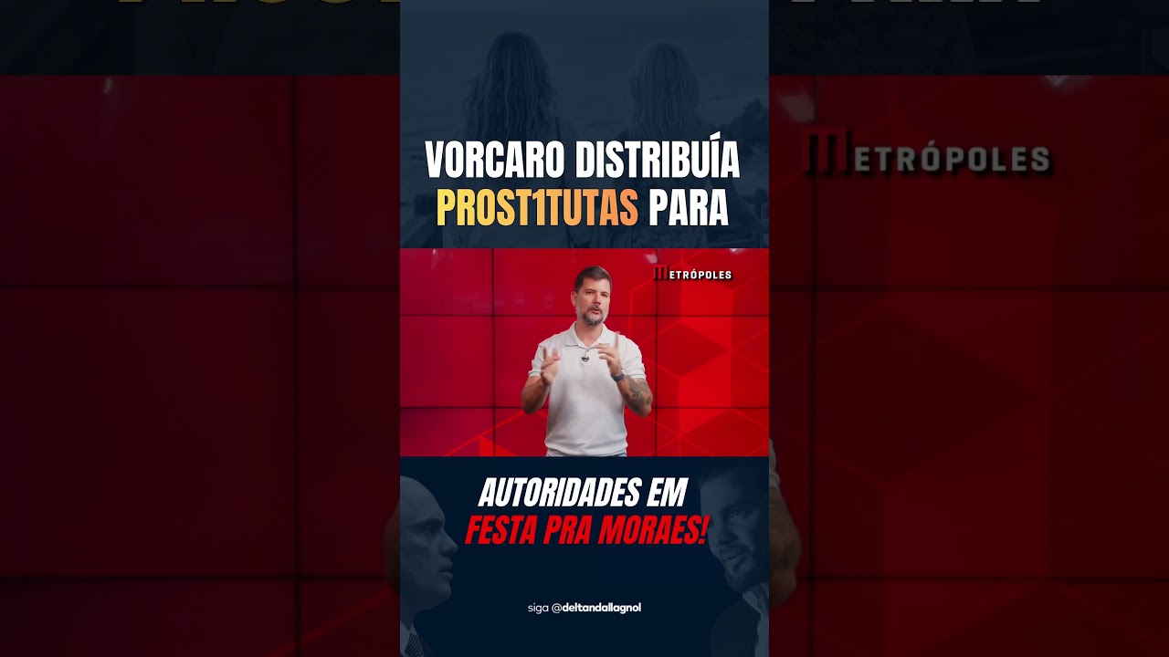 Vorcaro distribuía PROST1TUT4S para autoridades em festa pra Moraes!