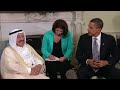 President Obama Meets with the Amir of Kuwait