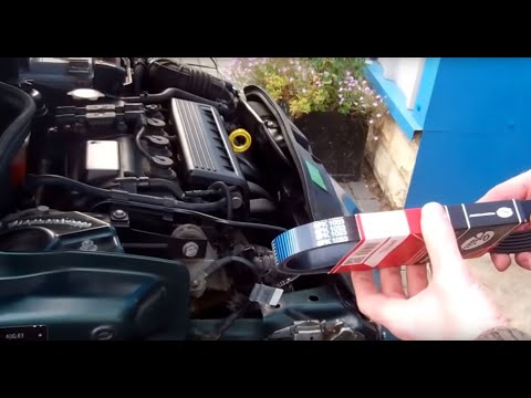 how to change belt on mini cooper s