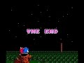 the ending for the adventures of lolo 2 for the nes and the boss. notice he beats me the first time but i come back and blast him away.