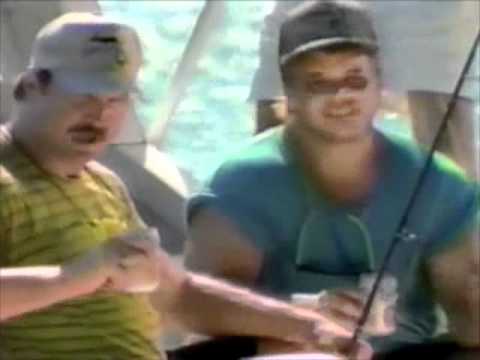 Lite Beer from Miller commercial (Fishing with White and Klecko) - 1990