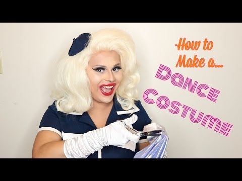 HOW TO MAKE A DANCE COSTUME | DRAG QUEEN COSTUMES | JAYMES MANSFIELD