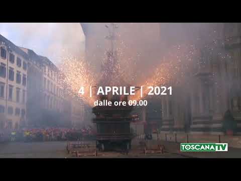 2021-04-01 FIRENZE - SCOPPIO DEL CARRO IN DIRETTA SU TOSCANA TV DALLE 9