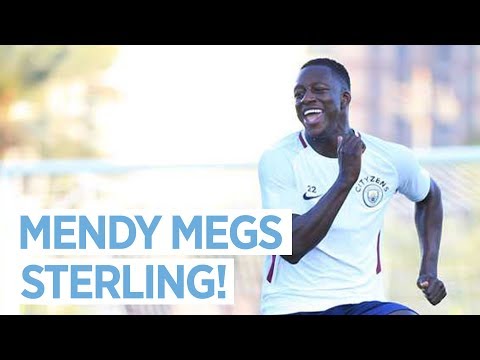 Video: MENDY MEGS STERLING | Man City in Abu Dhabi