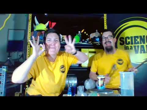 Science in a Van LIVE! Science Experiments and Jokes : Day 1