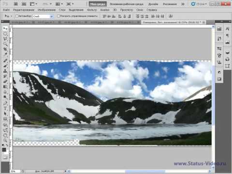Как сделать панораму в paint net