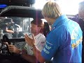 Marcus Gr�nholm ja Petter Solberg simulaattorissa