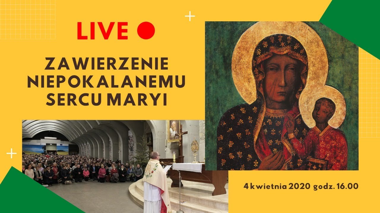 Kaplica Cudownego Obrazu na żywo | Bractwo Najświętszej Maryi Panny