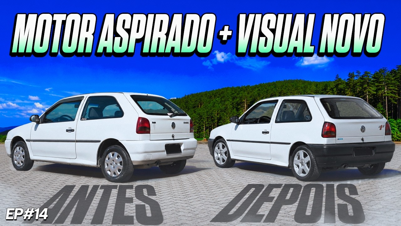 Gol aspirado está pronto e estas serão as modificações na fase 2!