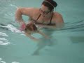 Peyton Swimming Under Water