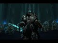 In game cutscene for the World of Warcraft: Wrath of the Lich King wrathgate event.