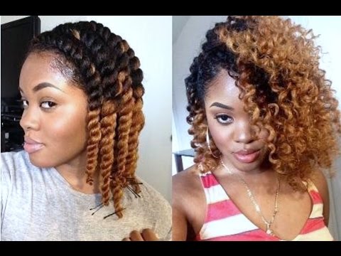 Natural Hair | DEFINED Chunky Flat Twist Out