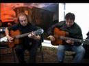 boulou & elios ferr� playing in the eimers guitars stand at samois 2007