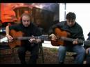 boulou & elios ferr� playing in the eimers guitars stand at samois 2007