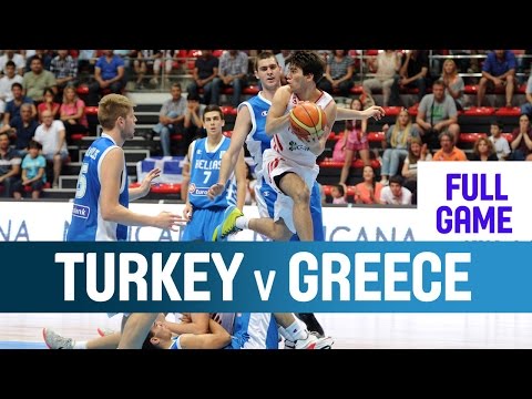 Turkey v Greece– 1st Round– 2014 U18 European Championship