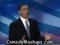 Obama Bombarded with Bush Rays Obama Bombarded with Bush Rays