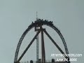 Top Thrill Dragster Stuck At Top!