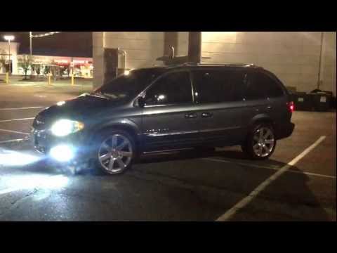 srt8 rims on a chrysler town and country pt2