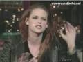 Kristen Stewart on Letterman- Twilight