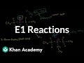 E1 Reactions