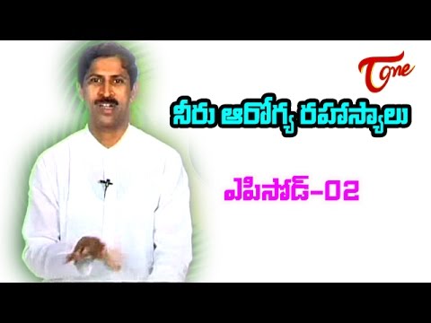 Dr Manthena   Importance of water and Secret of Human Health   02