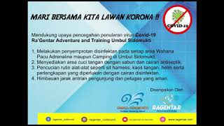 Bersama Melawan Corona – Ra’Gentar Umbul Sidomukti