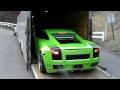 Delivery / Unloading Lamborghini Gallardo