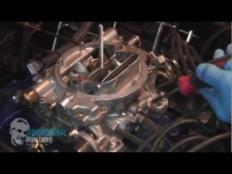 how to adjust edelbrock carburetor