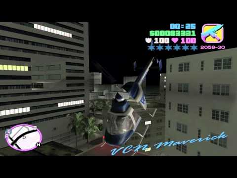 how to control gta vice city helicopter