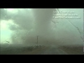 Tipton Oklahoma Tornado and Storm Chaser Car Rolls Over 11-7-2011