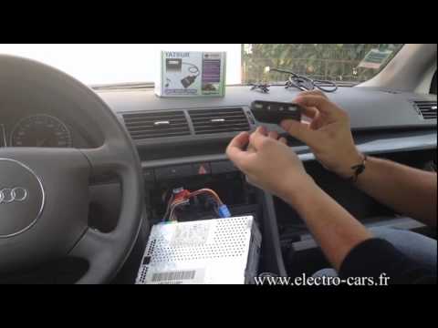 montage d'une interface usb sd mp3 sur audi A4 avec autoradio audi concert
