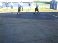 Tigger and Lacey dual at oakland