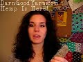 all natural hemp yarn / string  darn good yarn project idea